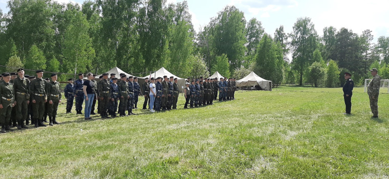 Летние полевые сборы.