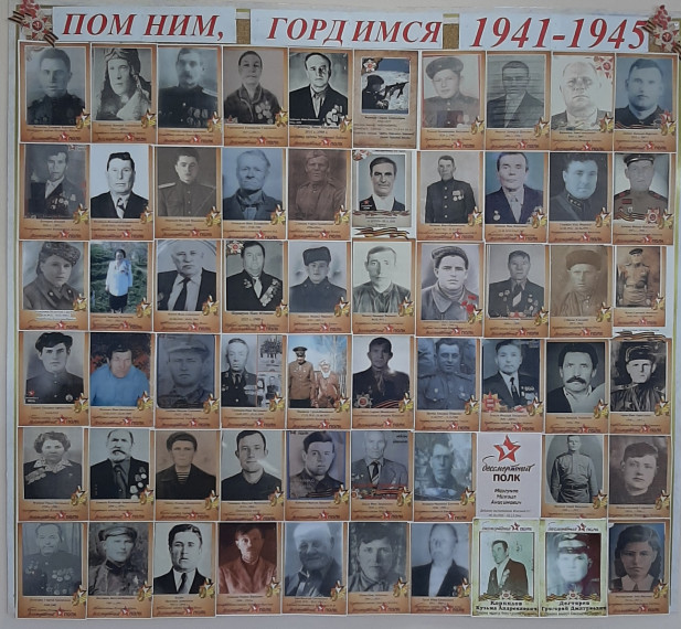 День Победы. Бессмертный полк. Встреча с участниками СВО..