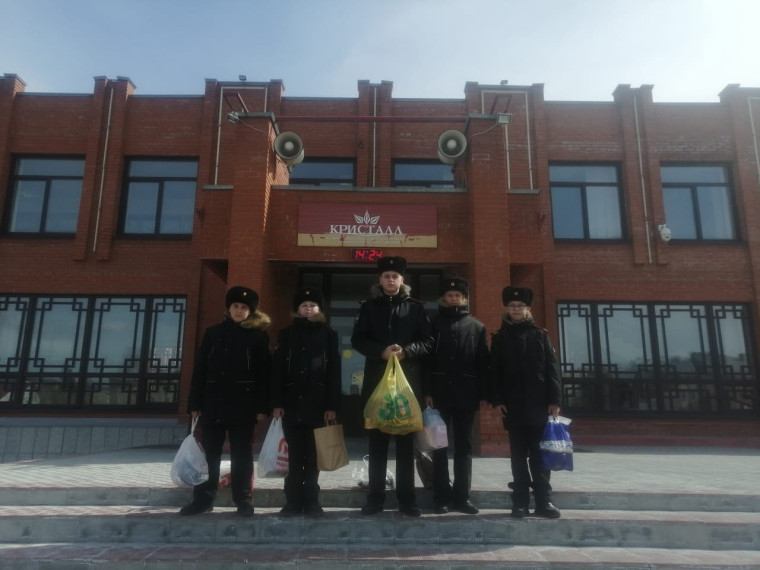 Посылка солдату.